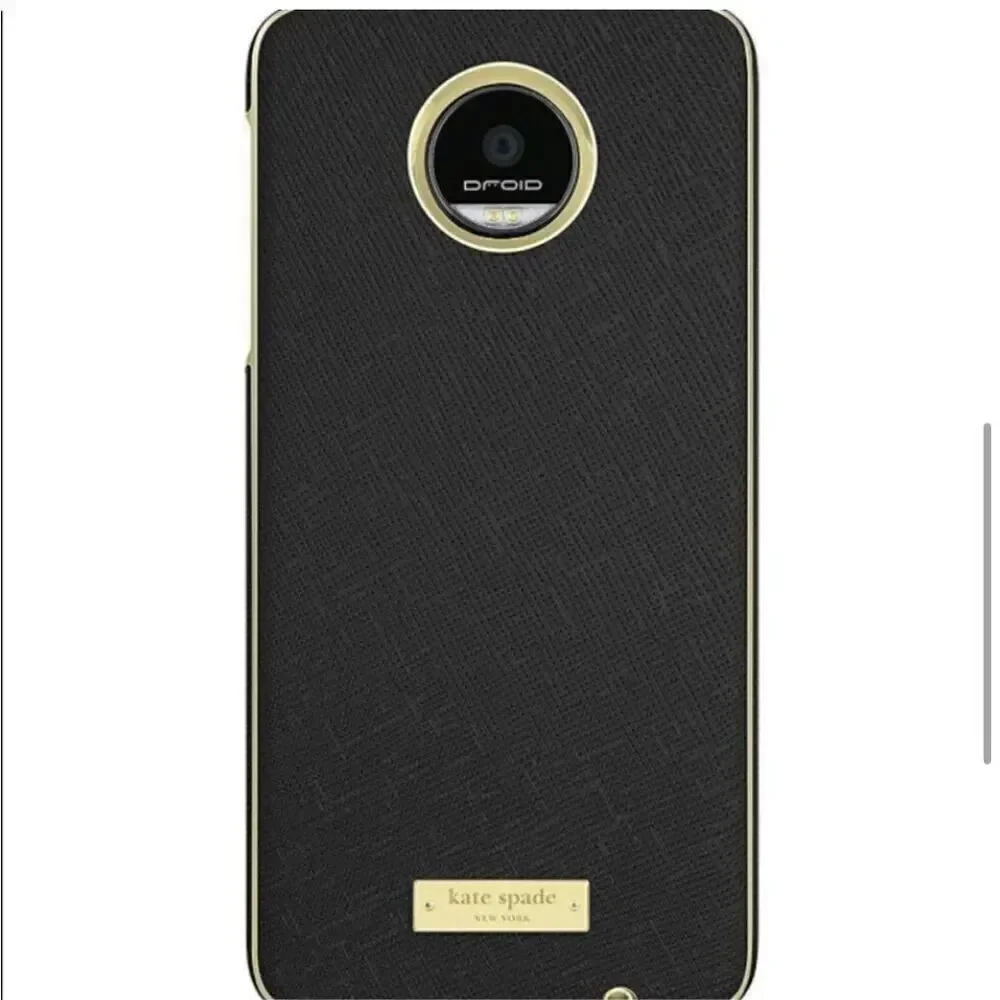 Bundle Sale 3 for $15 | Kate Spade NY Wrap Case | Moto Z Droid Edition | Black &